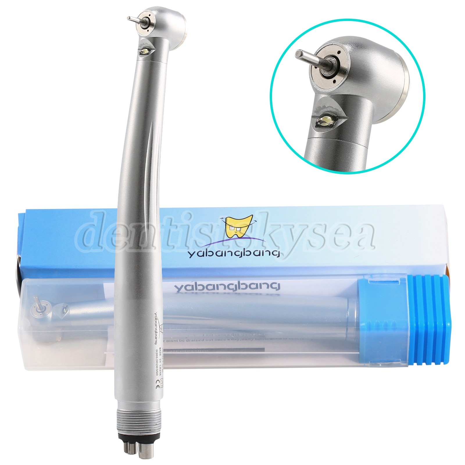1-10* Yabangbang Turbina E-generator Dental LED Fiber Optic Handpiece 2/4H 3type