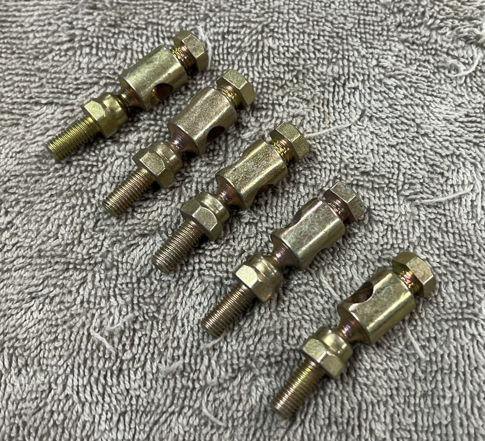 Ball Joint Swivel Shaft Rod End – Damper Control – 1/4″ – 28 Thread – Lot Of 5