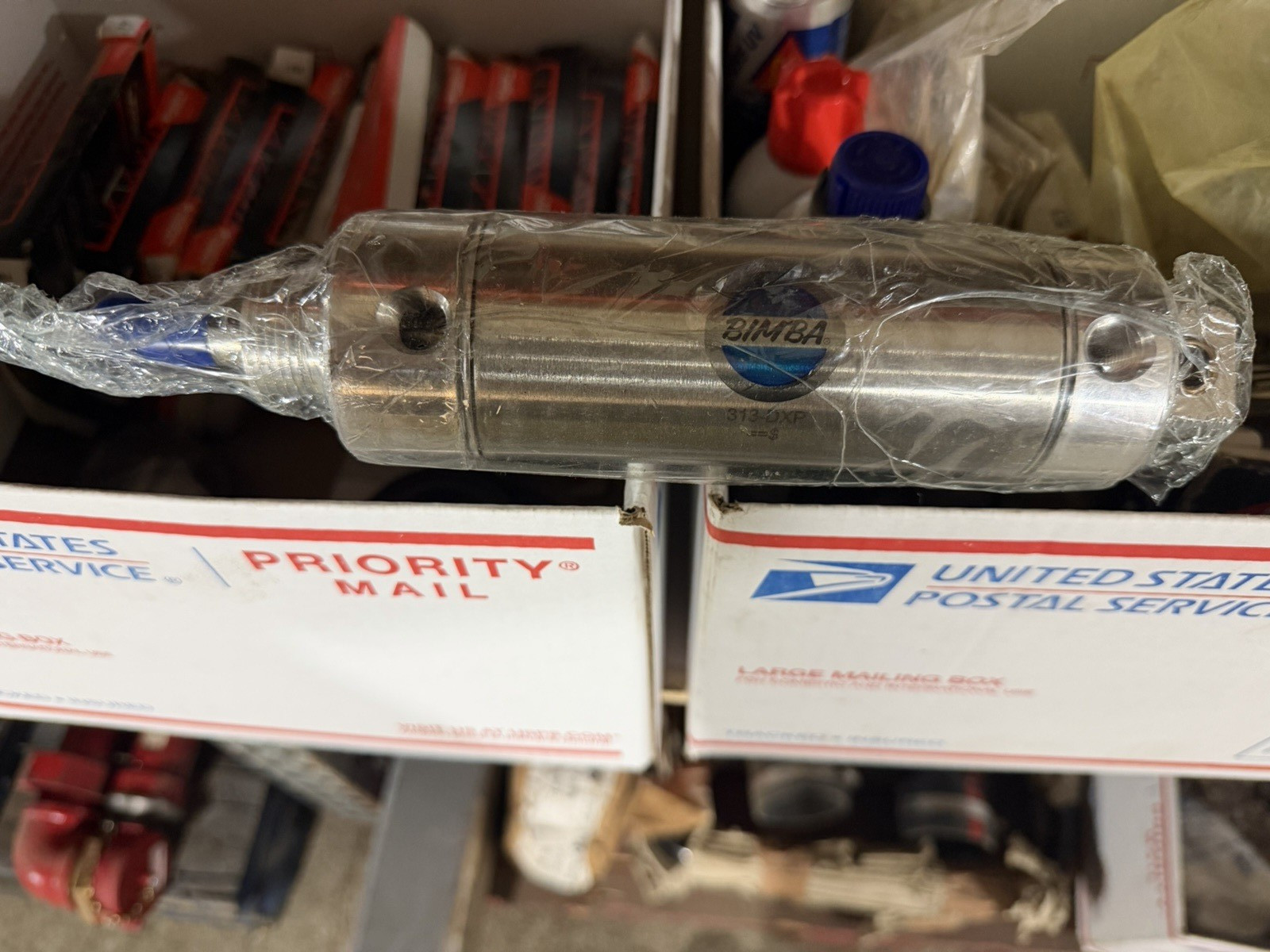 BRAND NEW GENUINE 313-DXP Bimba Pneumatic Cylinder *FREE SHIPPING*