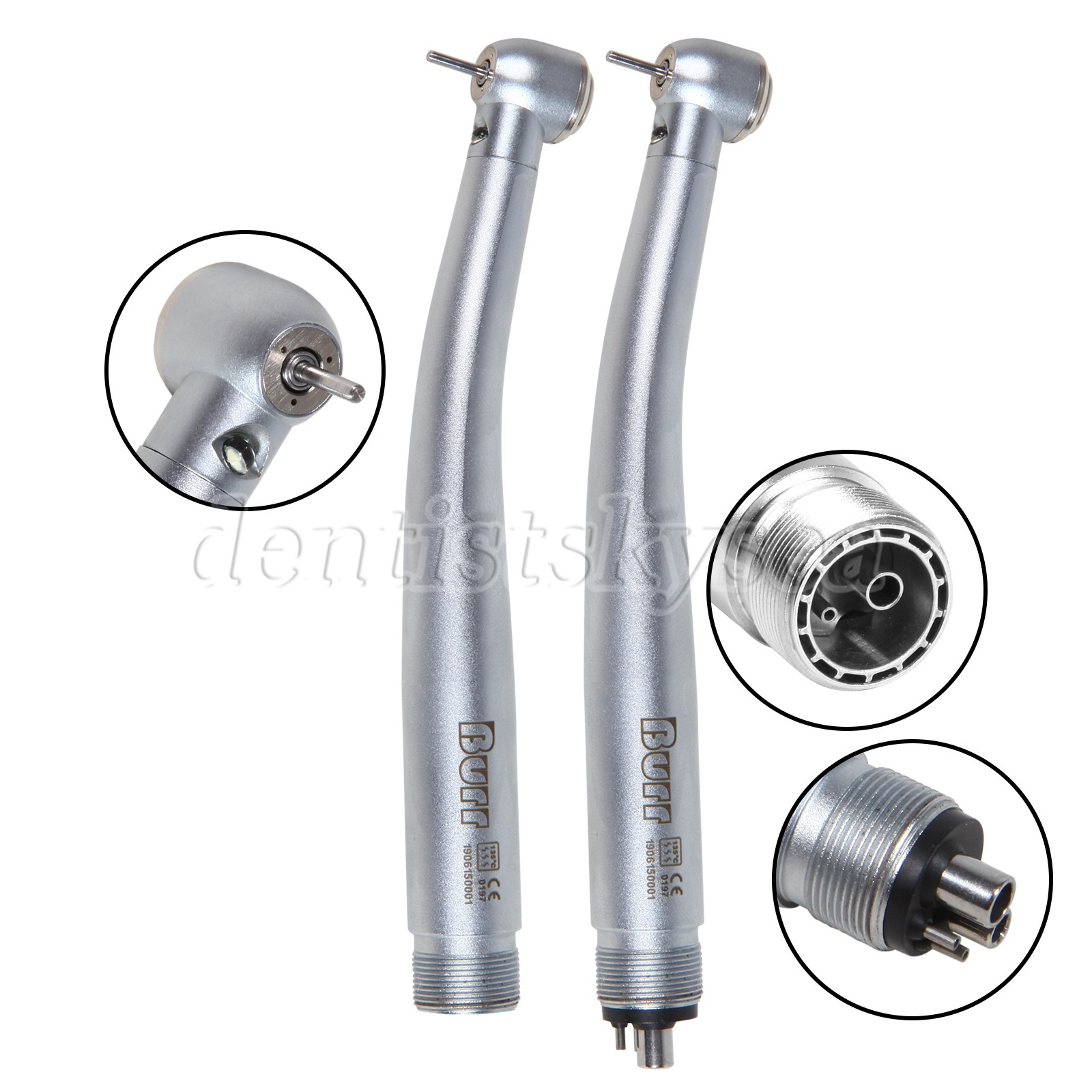 1-10* Yabangbang Turbina E-generator Dental LED Fiber Optic Handpiece 2/4H 3type