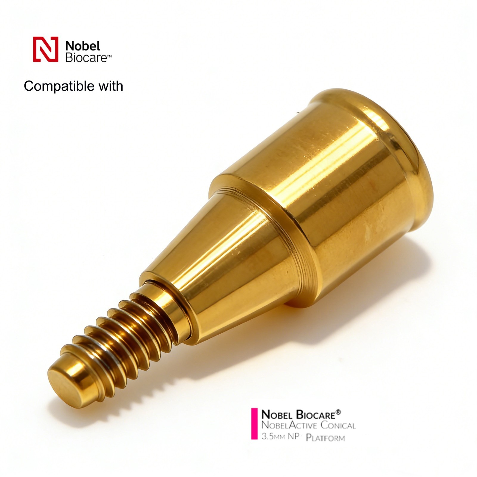 US Dental Ti Abutment NP fit Zest Locator for NobelBiocare NobelActive Implants