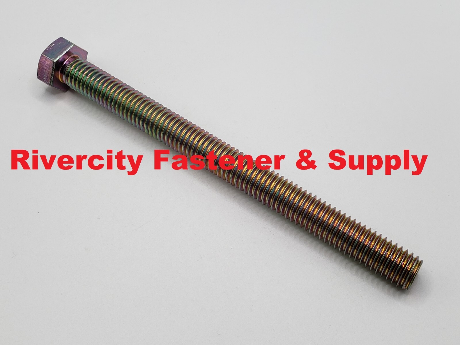 (5) 1/2-13×6 Grade 8 Tap Bolts 1/2 x 6 Hex Head Screws .50 x 6.00 Full Thread