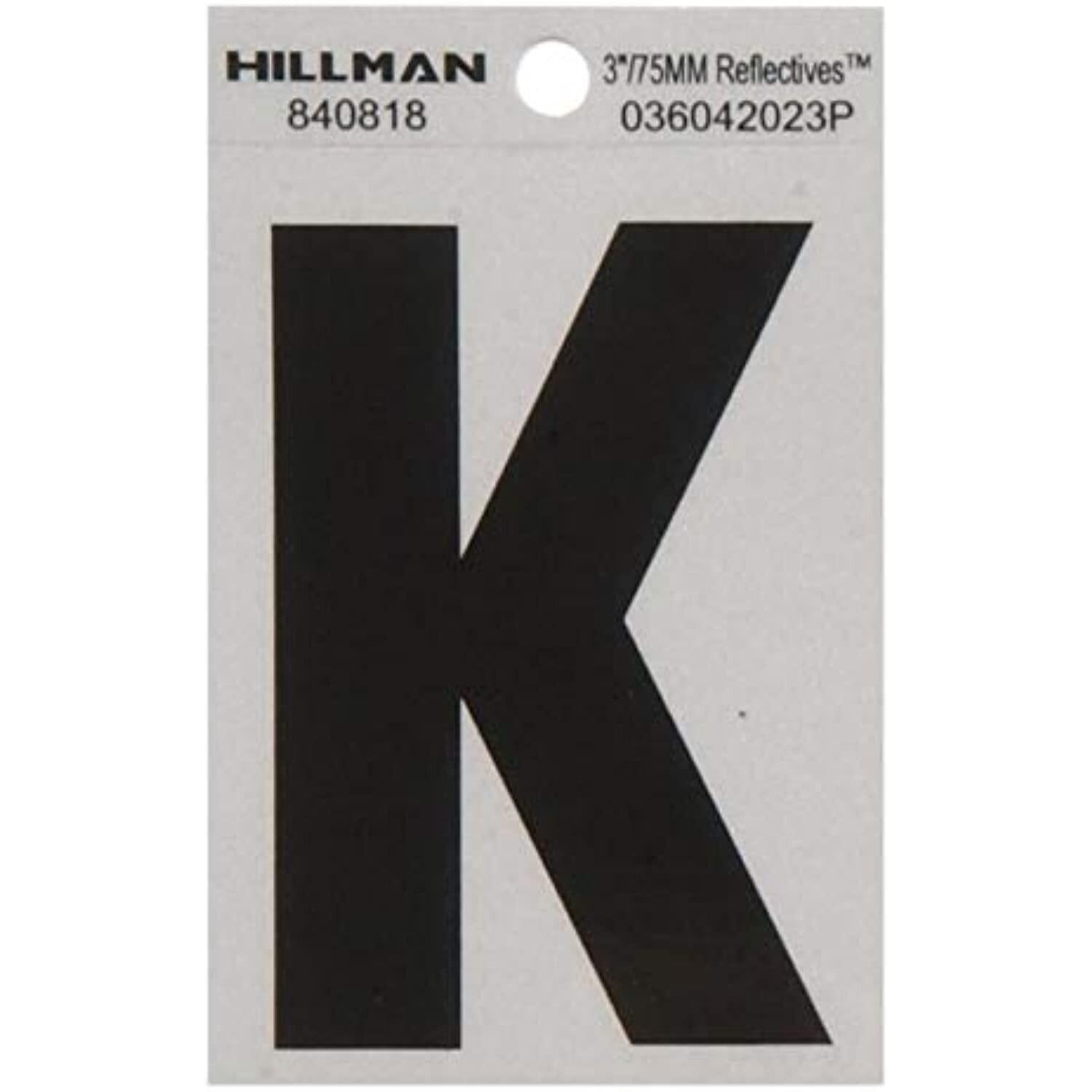 5-Pack – Hillman 7.8-in House Letter K