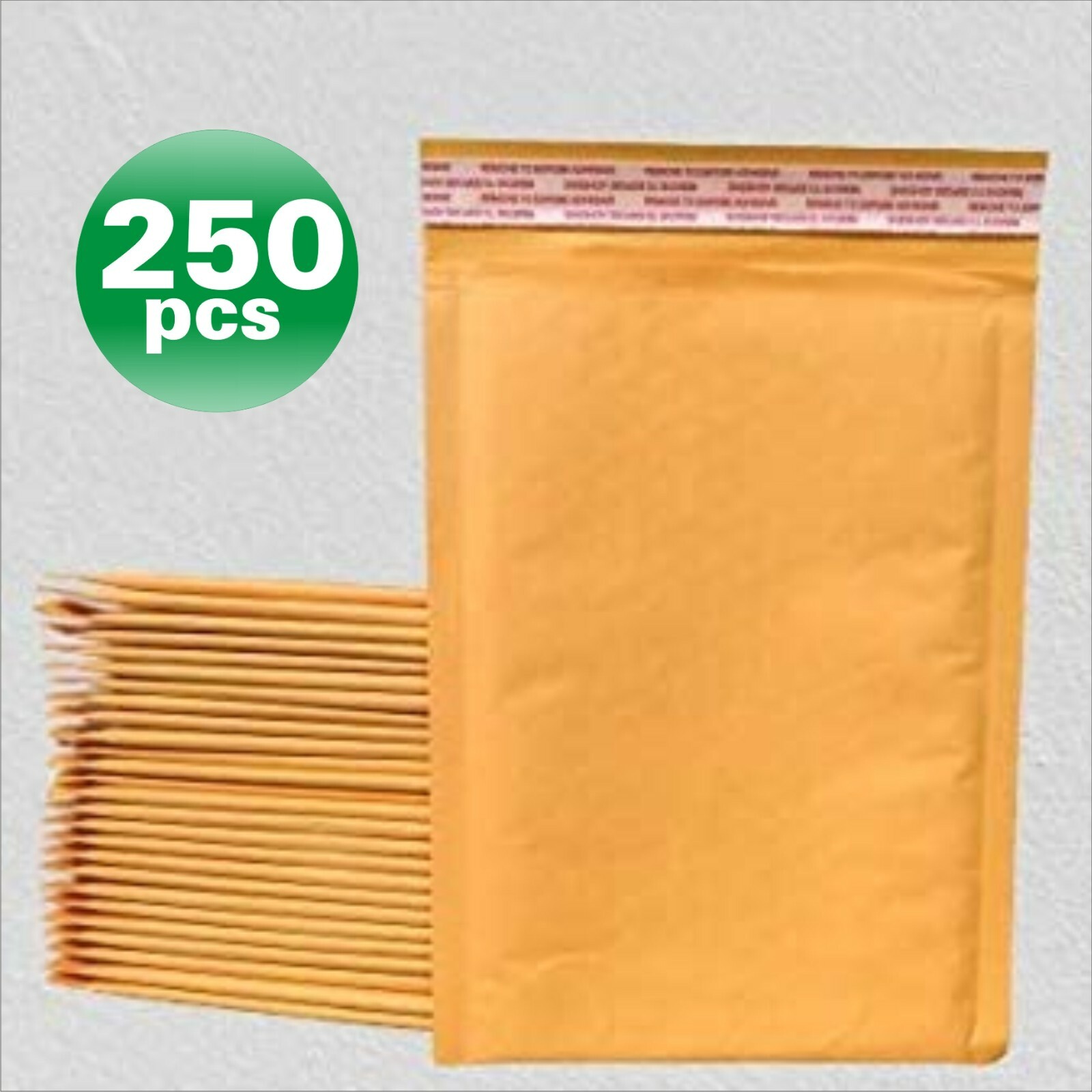 Yens® 250 #00 5×10 Kraft Bubble Padded Envelopes Mailers Inner 5 X 9 250KF00