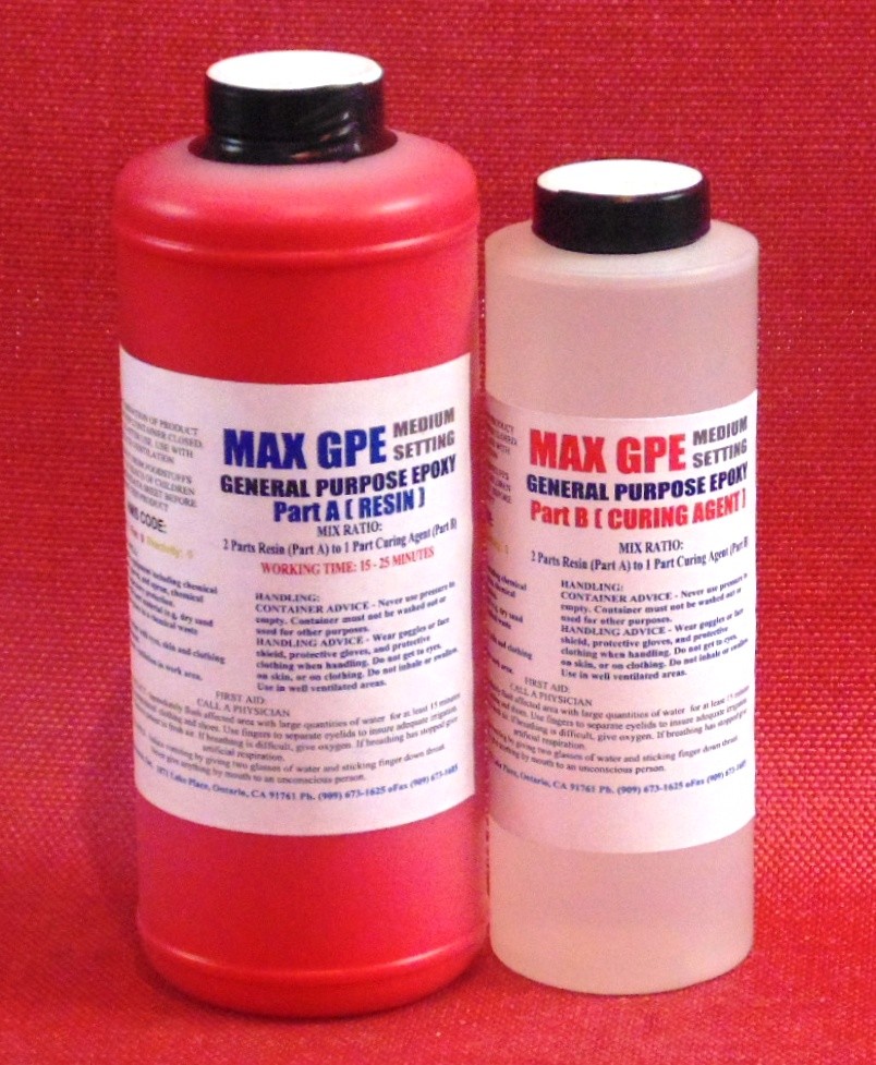 EPOXY RESIN RED GEL COAT 4 BOATS, TOOLING MOLDS, BONDS 2 METAL WOOD FIBERGLASS –