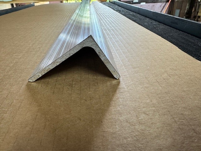 1/4″ Thick x 2″ x 3″ Aluminum Angle x 36″ Long, 6061 Aluminum