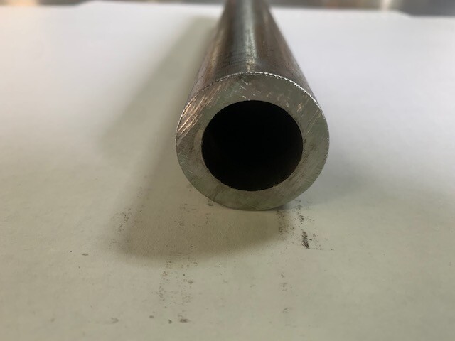 1.5″ OD x 1/4″ Wall DOM Seamless Round Tube x 35″ Long, Mild Steel Tubing