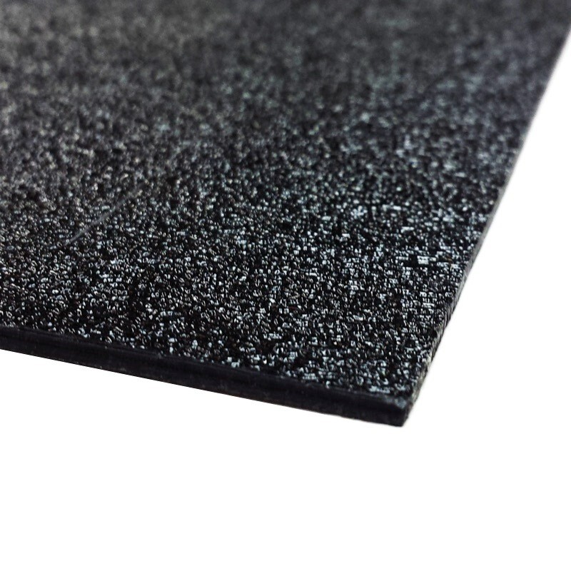 ABS Black Plastic Sheet 48″ X 96″ X 0.118″ (1/8″) 4×8 ft, Black Haircell