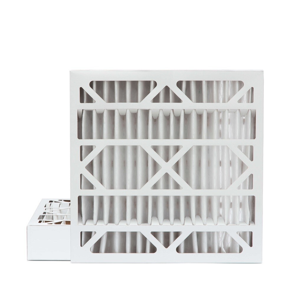 20x20x4 MERV 13 Pleated AC Furnace Air Filters. 2 Pack (Actual Depth: 3-3/4″)