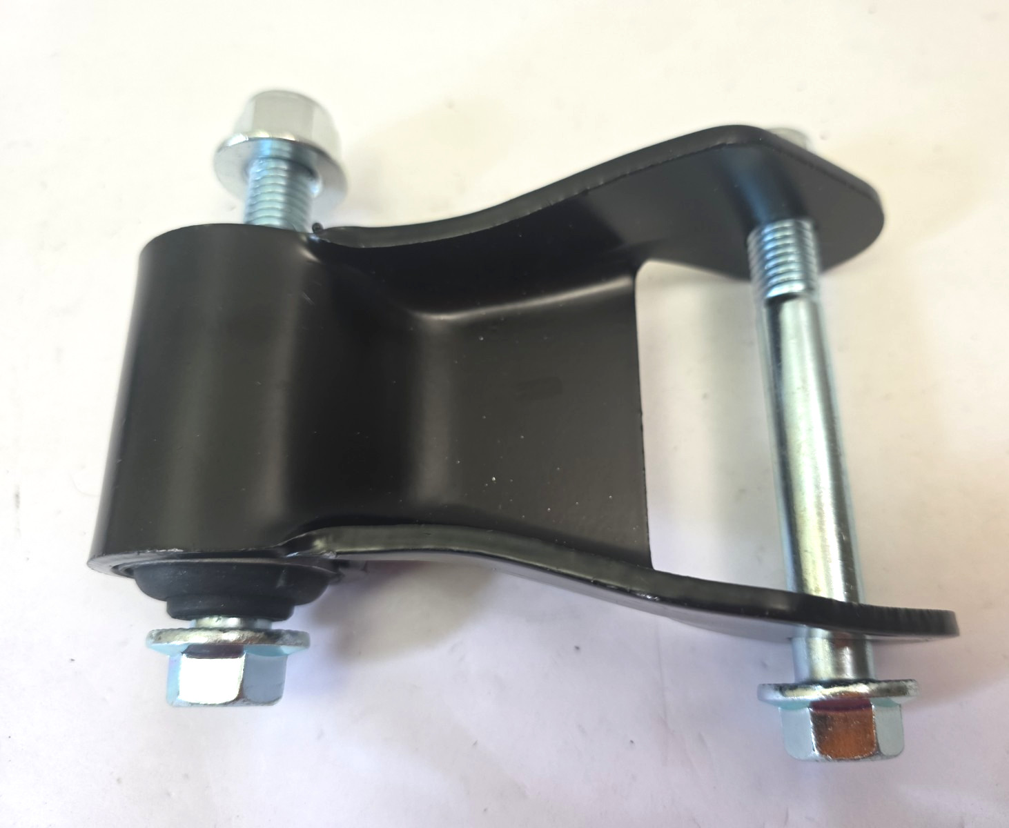 Set of 2 Rear Leaf Spring Shackle Kit Compatible with 1999-2013 Silverado 1500