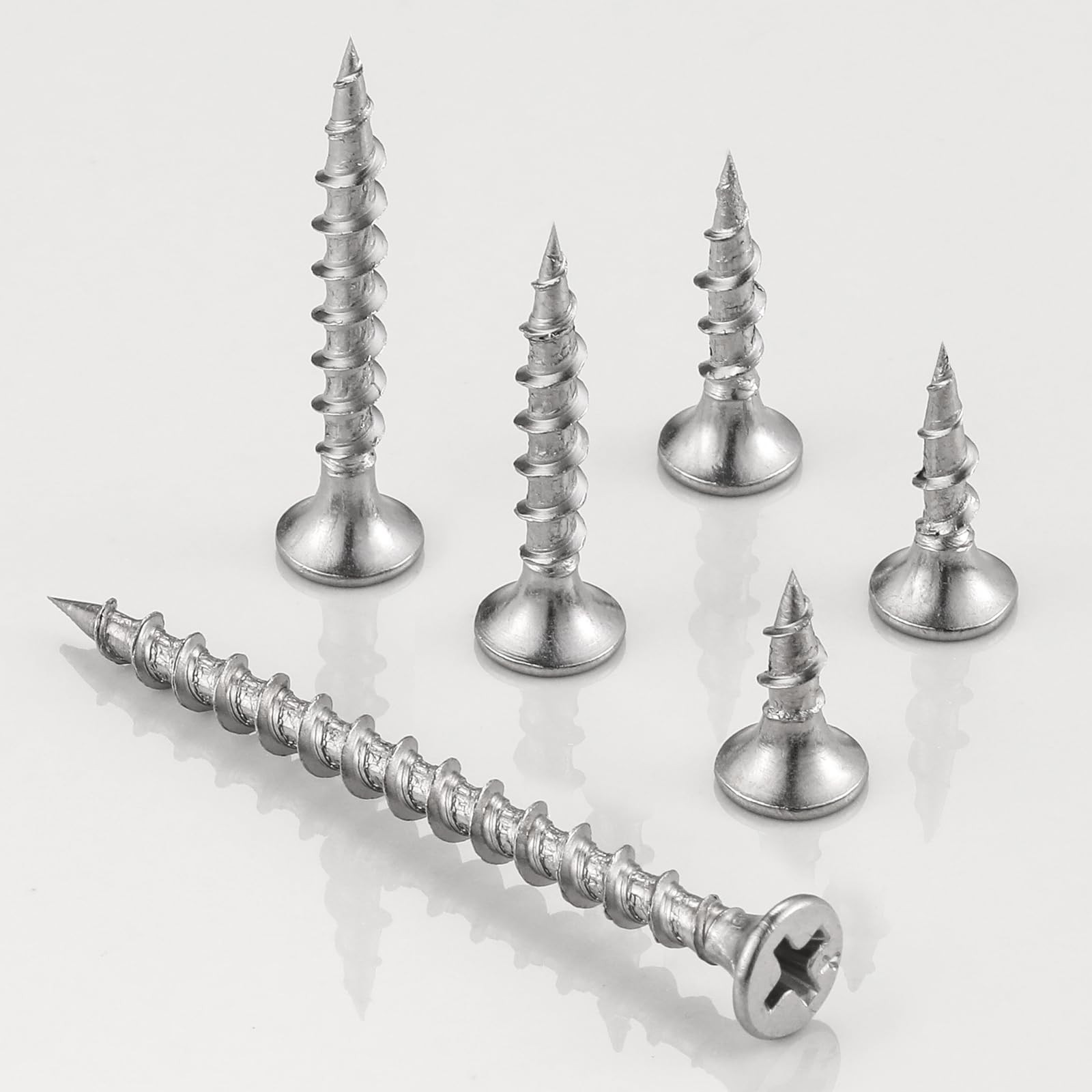 1 pounds#8X2″410 Stainless Steel Fastener Drywall Screws-Phillips with coarse