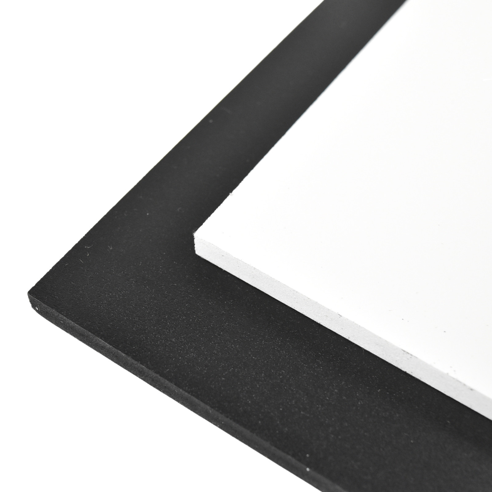 BuyPlastic Black Expanded PVC Plastic Sheet 12mm (1/2″) x 12″ x 12″