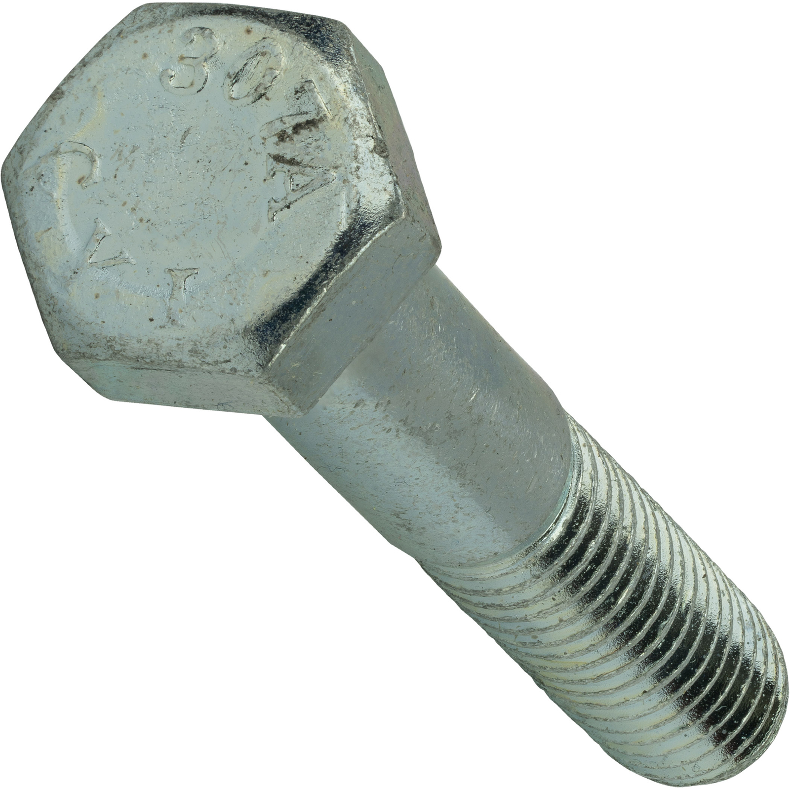 7/8″-9 Hex Head Bolts Zinc All Lengths 1-1/2In 1-3/4In 2In 2-1/4In up to 20 Inch