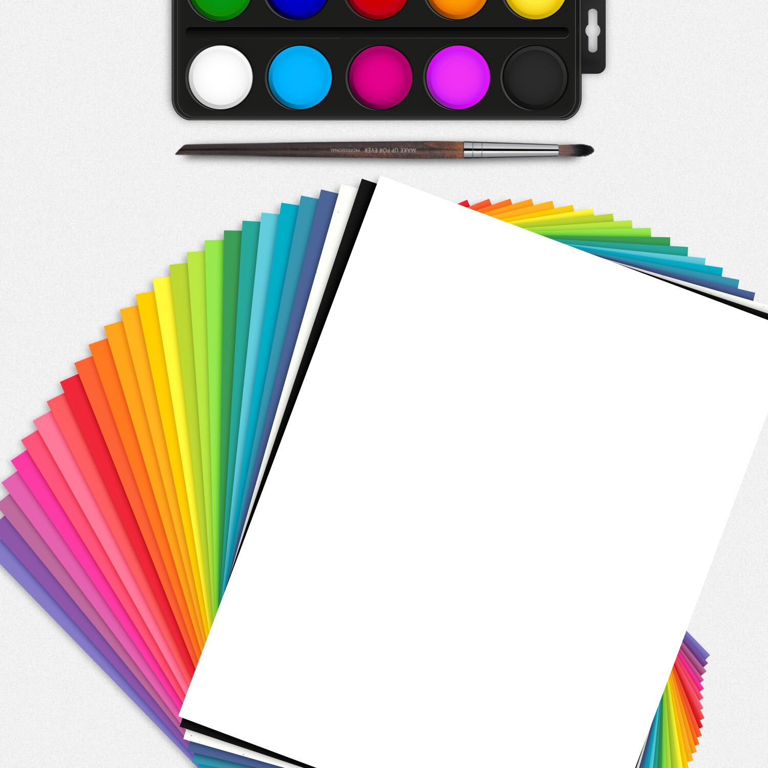 Orchid Bright Color Cardstock, 65lb Cover (176GSM), 8.5 x 11, 50 Qty
