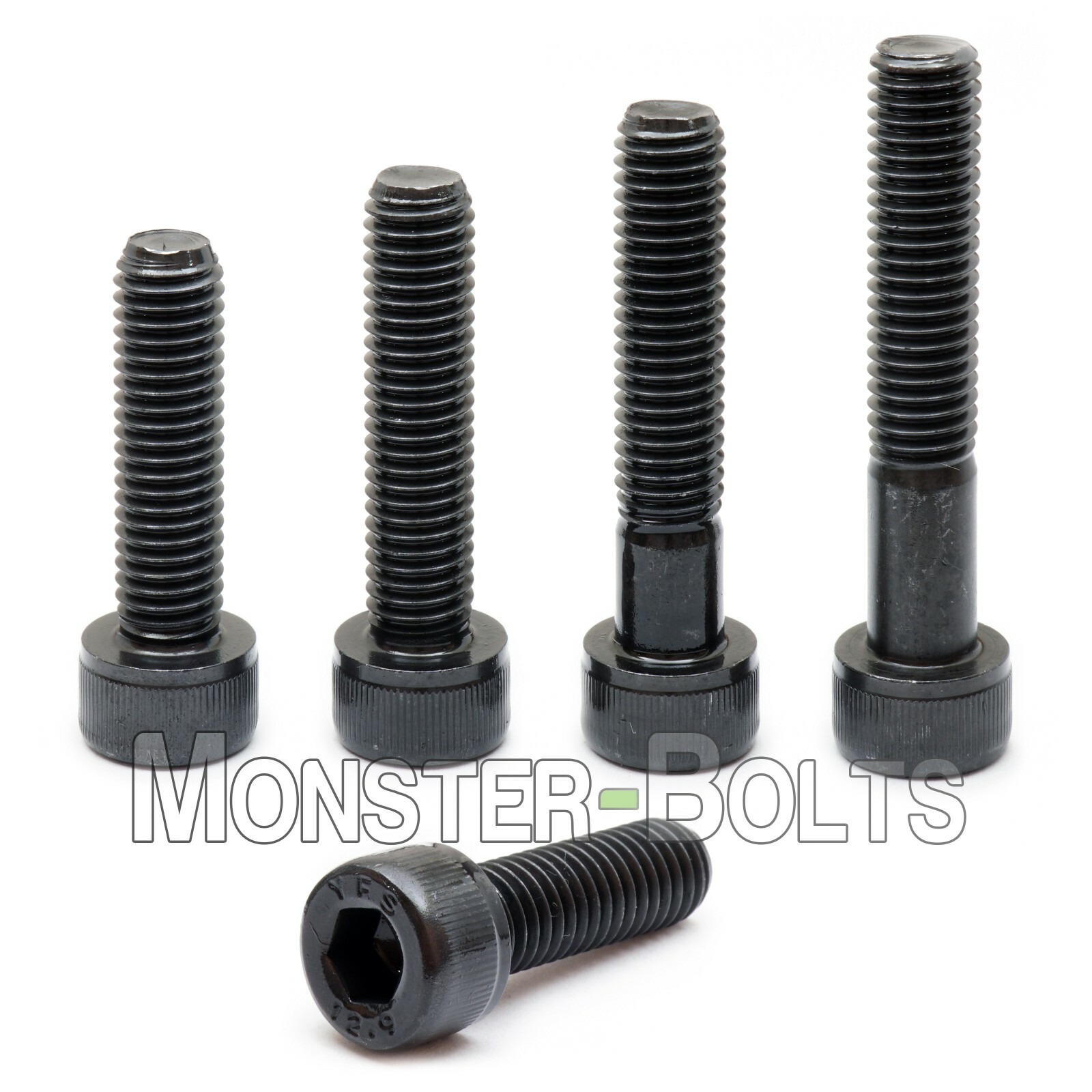 1/4″-20 Socket Head Cap Screws, Alloy Steel w/ Thermal Black Oxide, SAE Coarse