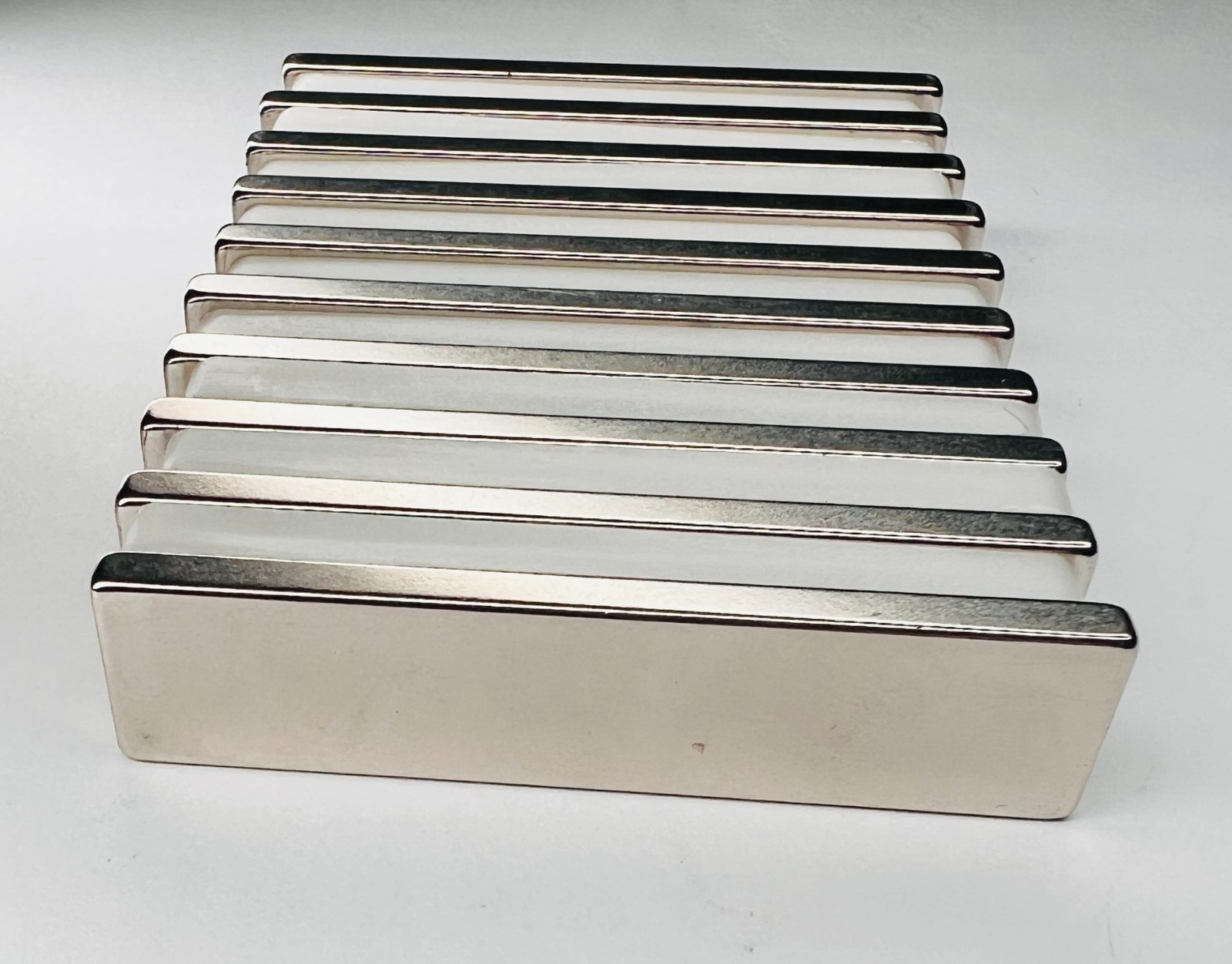 2″ x 1/2″ x 1/8″ Rare Earth Neodymium Bar Block Magnets N42 MGOe Lot of 10 Each