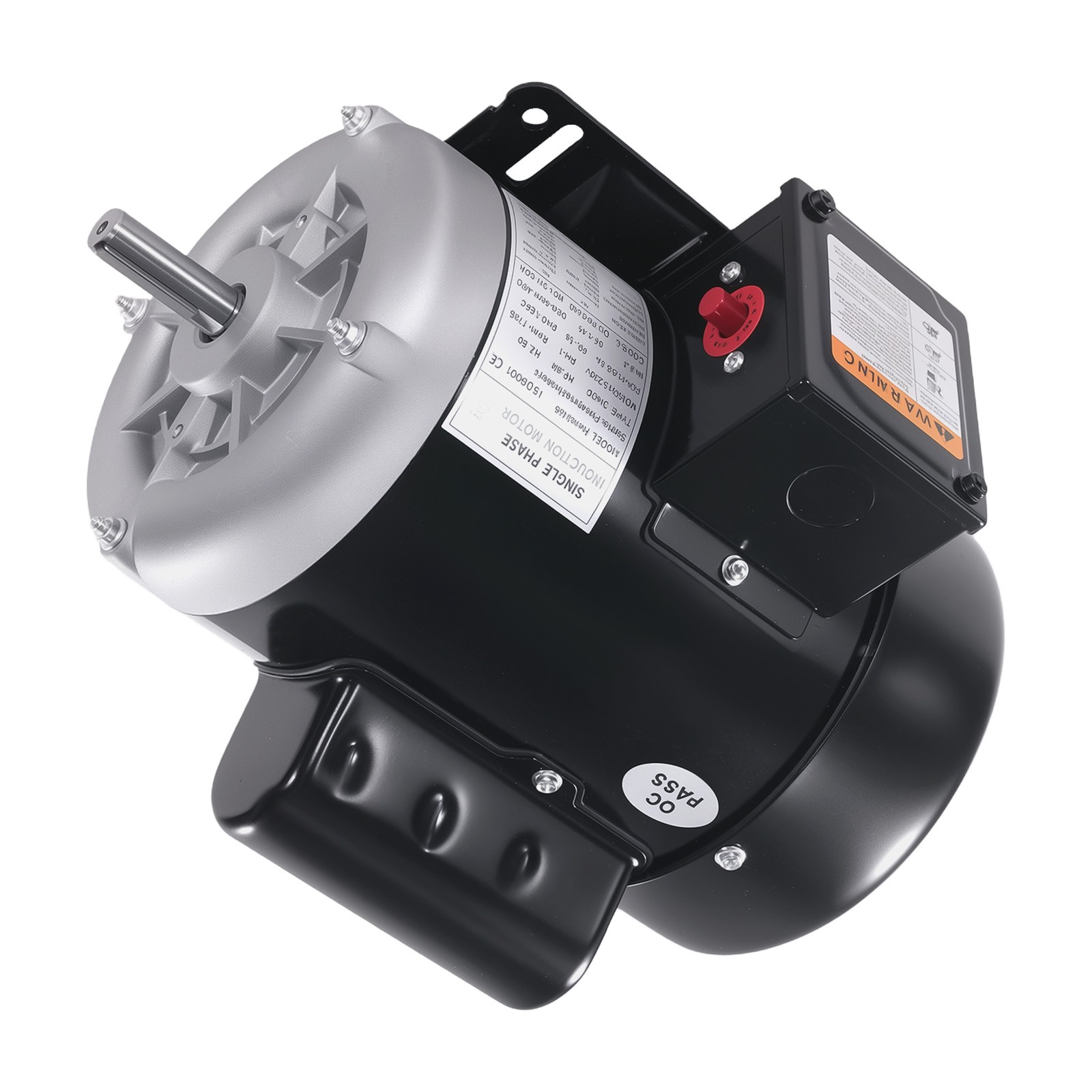 3/4 HP Electric Motor Single Phase 1725 RPM 115/230V 60Hz Frame 56 ODP
