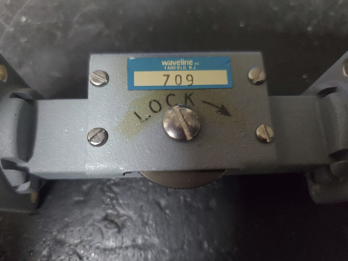 Waveline 709 (WR-62) 12.4-18 GHz, 0-60 dB, 2 W, Rotary Vane Attenuator
