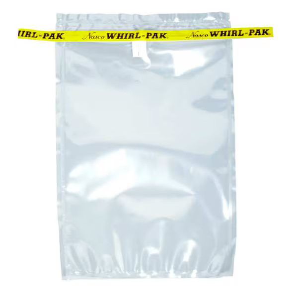 Whirl-Pak Sampling Bag,Clear,24 oz.,PK500 B01020 Whirl-Pak B01020 Polyethylene