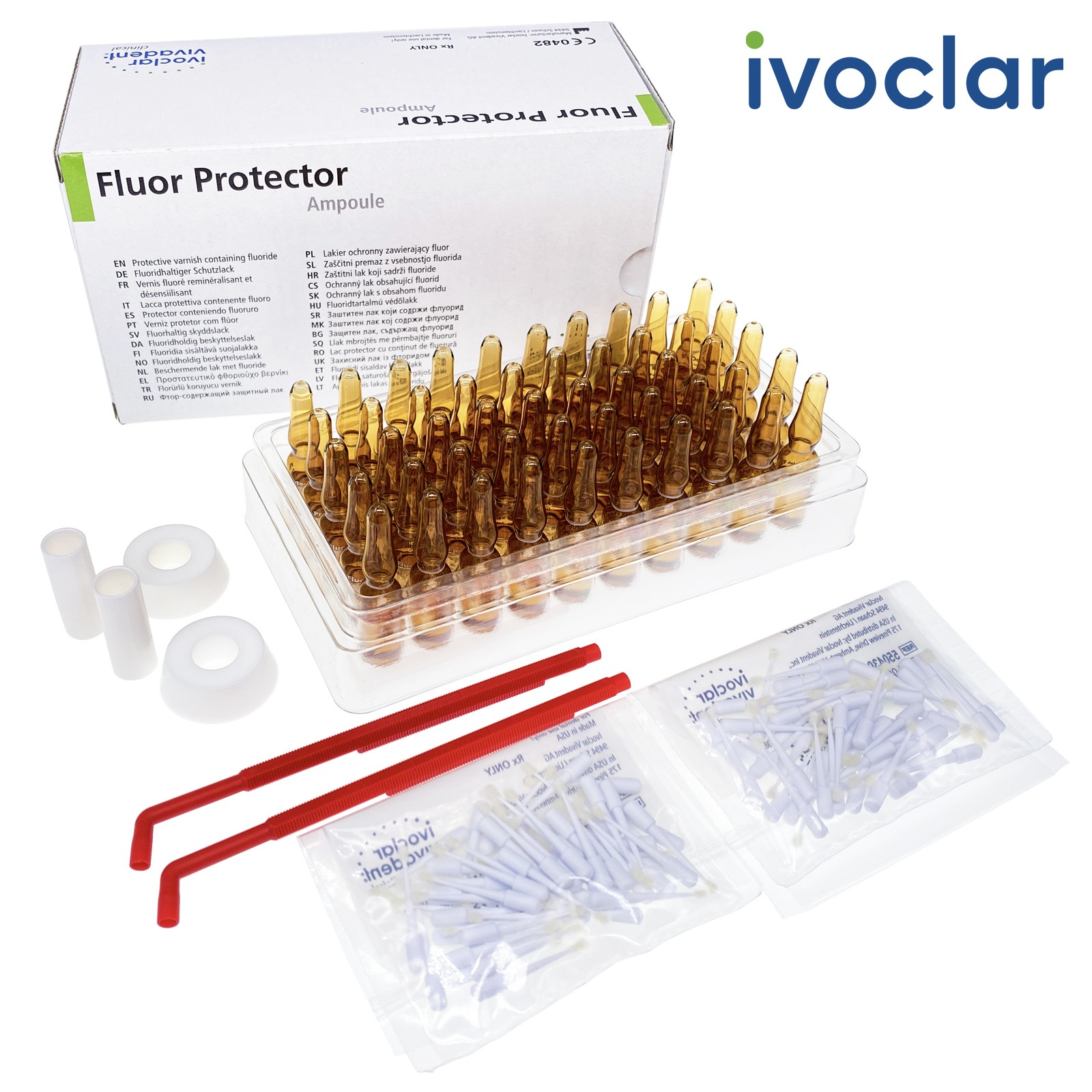 Fluor Protector Dental Fluoride Varnish Ivoclar Vivadent 5×0.4ML DC