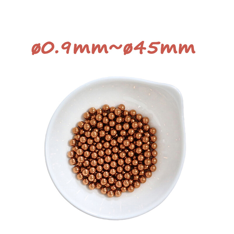0.9mm~45mm Copper Ball Solid Brass Industrial Precision Bearing