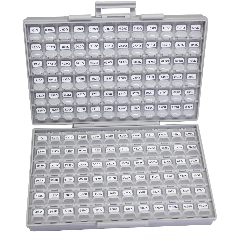 AideTek 0603 SMD SMT 1% RoHS 144 Values 100PC/value Sample Resistor kits USA