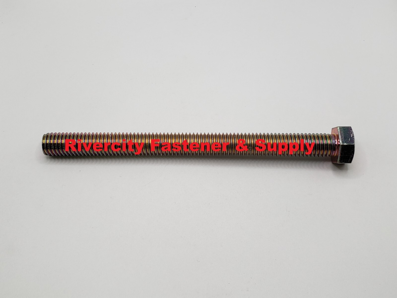 (5) 1/2-13×6 Grade 8 Tap Bolts 1/2 x 6 Hex Head Screws .50 x 6.00 Full Thread