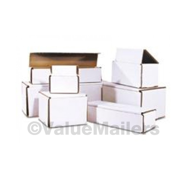 500 – 6x4x3 White Corrugated Shipping Mailer Packing Box Boxes 6 x 4 x 3 100 %