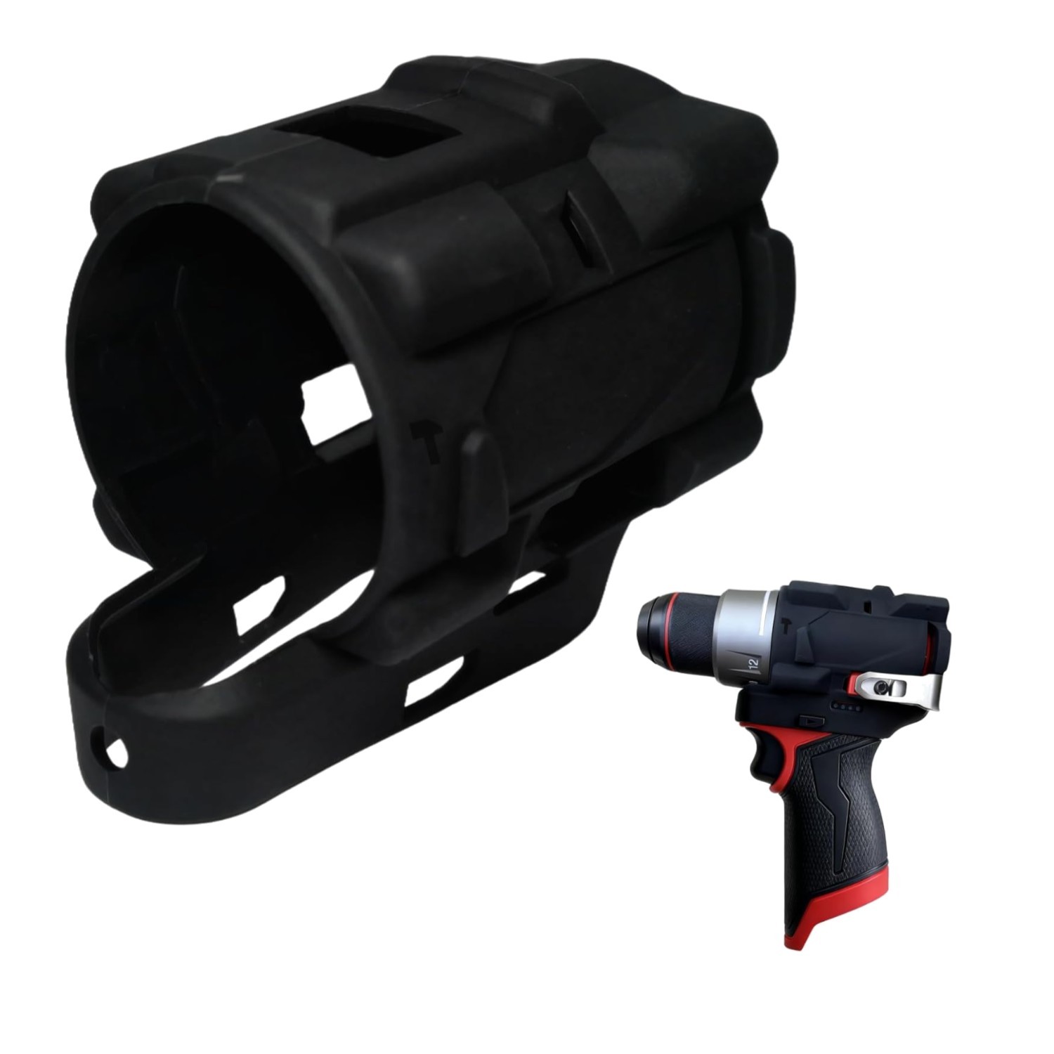 Shock Absorbent Rubber Boot for M12 FUEL Hammer Drill – Superior Tool Protection