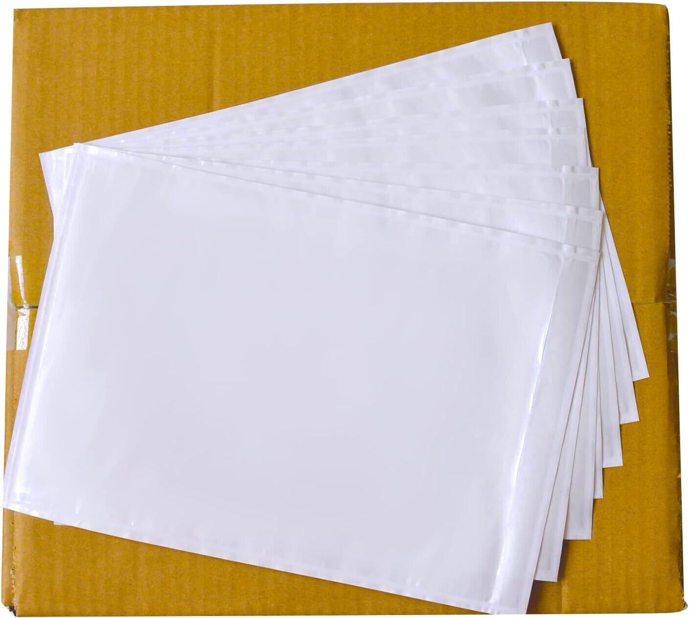 7″ x 10″ Packing List Envelope Clear Self Seal Shipping Address Sleeve 100 Pack