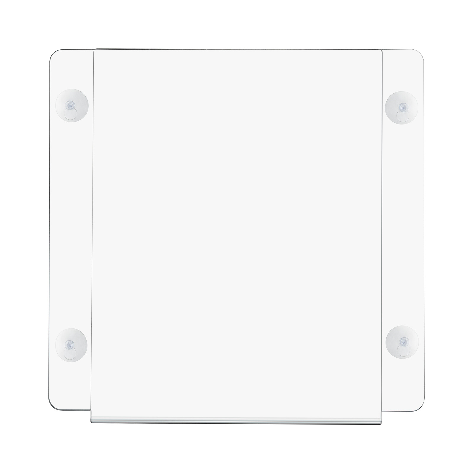 12 Pack Modern Acrylic Sign Holders – Sign Display / 8.5 x 11 inch Wall -Mounted