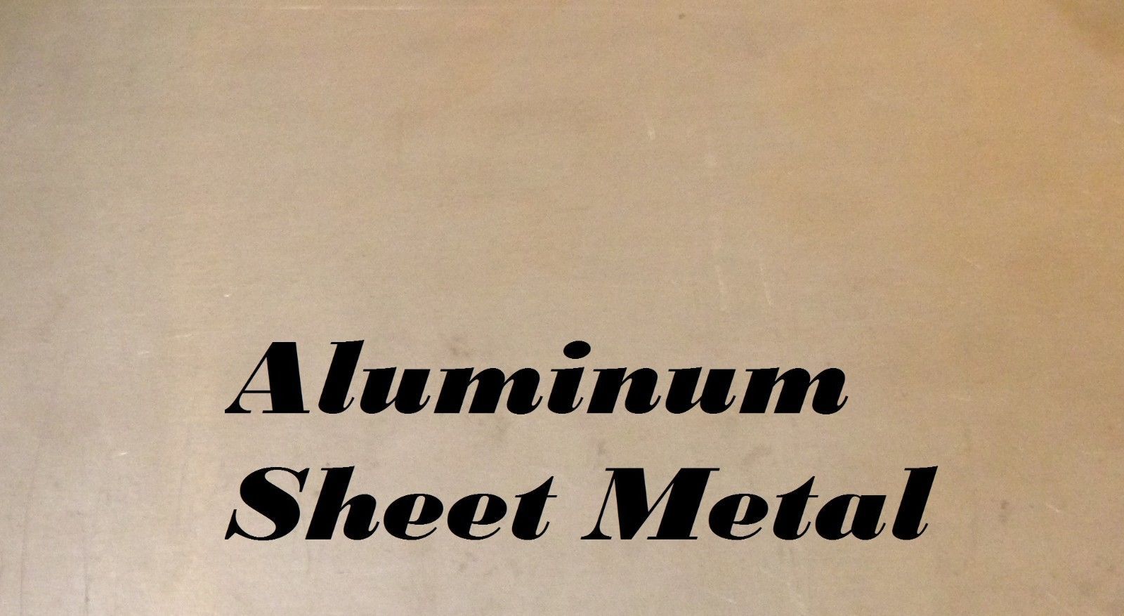 1 Piece of 9″ x 12″ Aluminum Sheet Metal .125″(1/8″) Thick/8 Gauge (Plate)