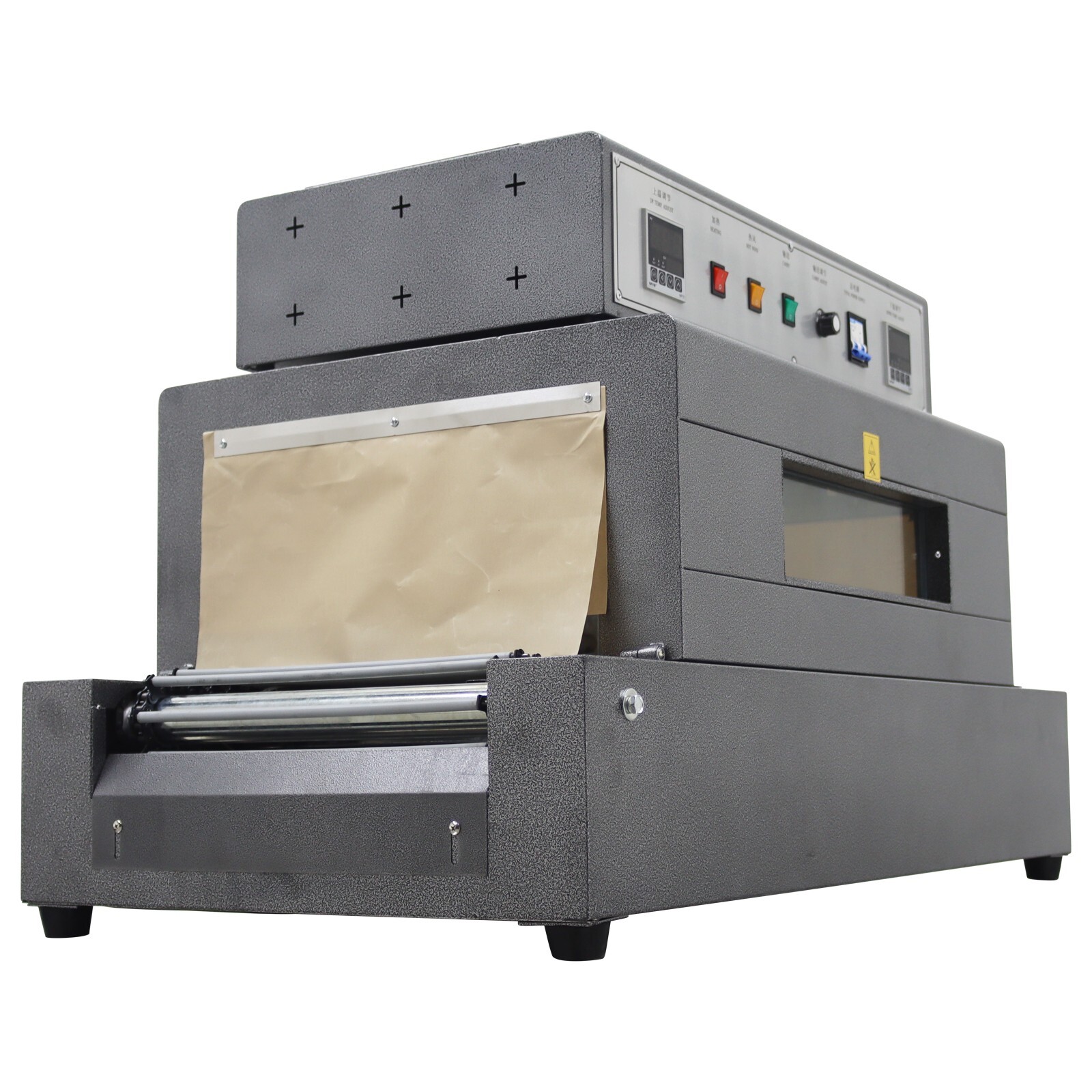 15.75″x7.87″ 220V Shrink Tunnel Packaging Machine 5500W Digital Display Screen
