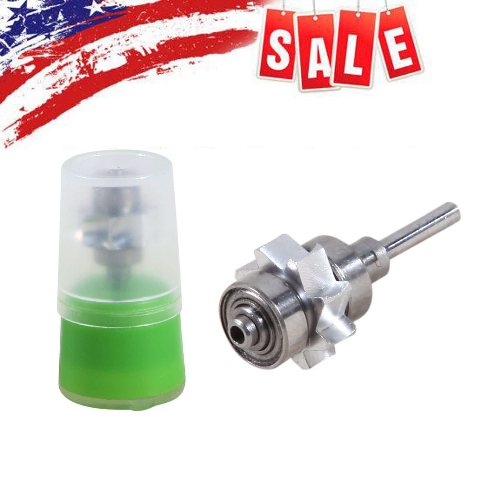 Dental Turbine Cartridge Rotor Autochuck / 45° Degree LED E-generator Handpiece