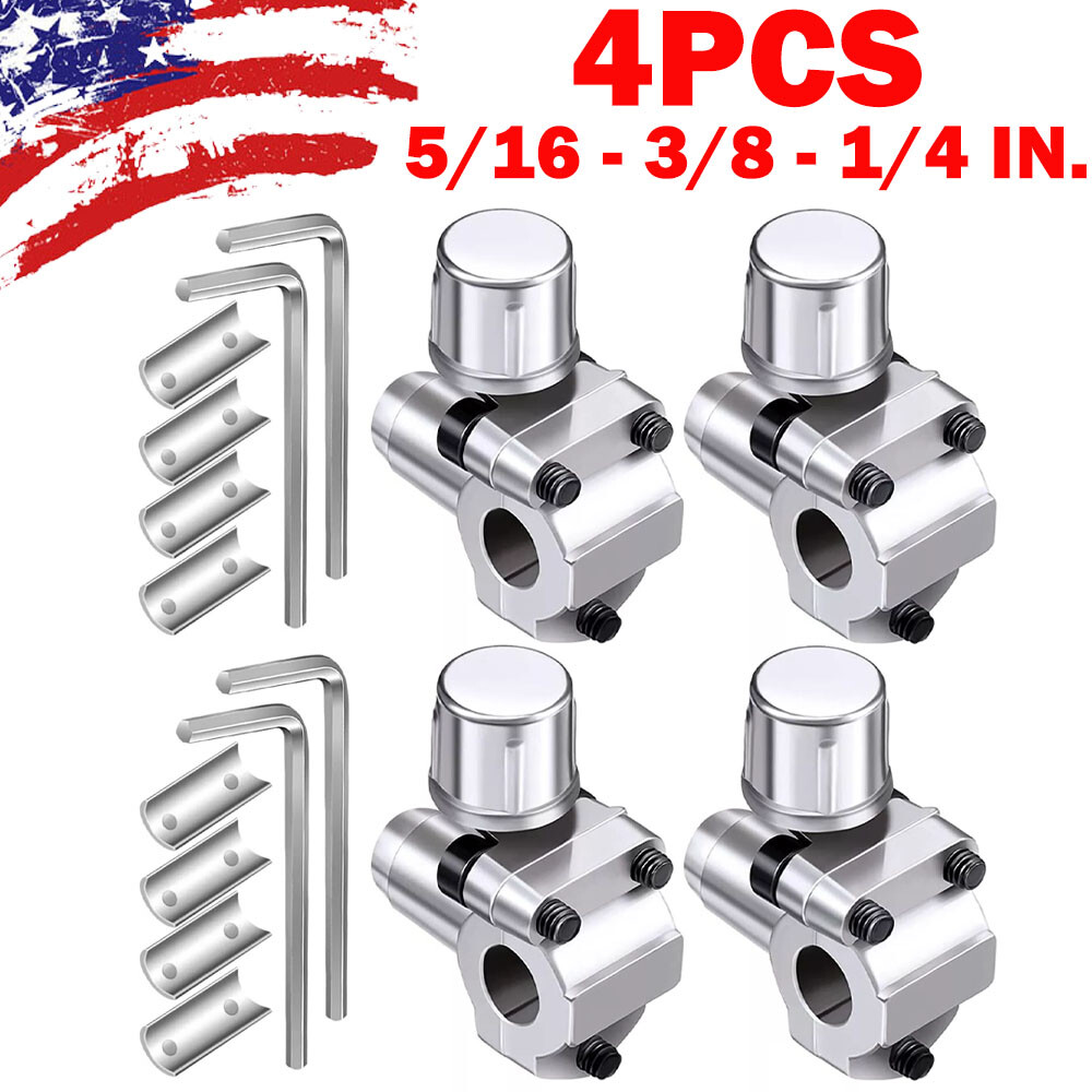 4x BPV31 Bullet Piercing Valve For A/C Refrigeration Lines 5/16 3/8 1/4 In NEW