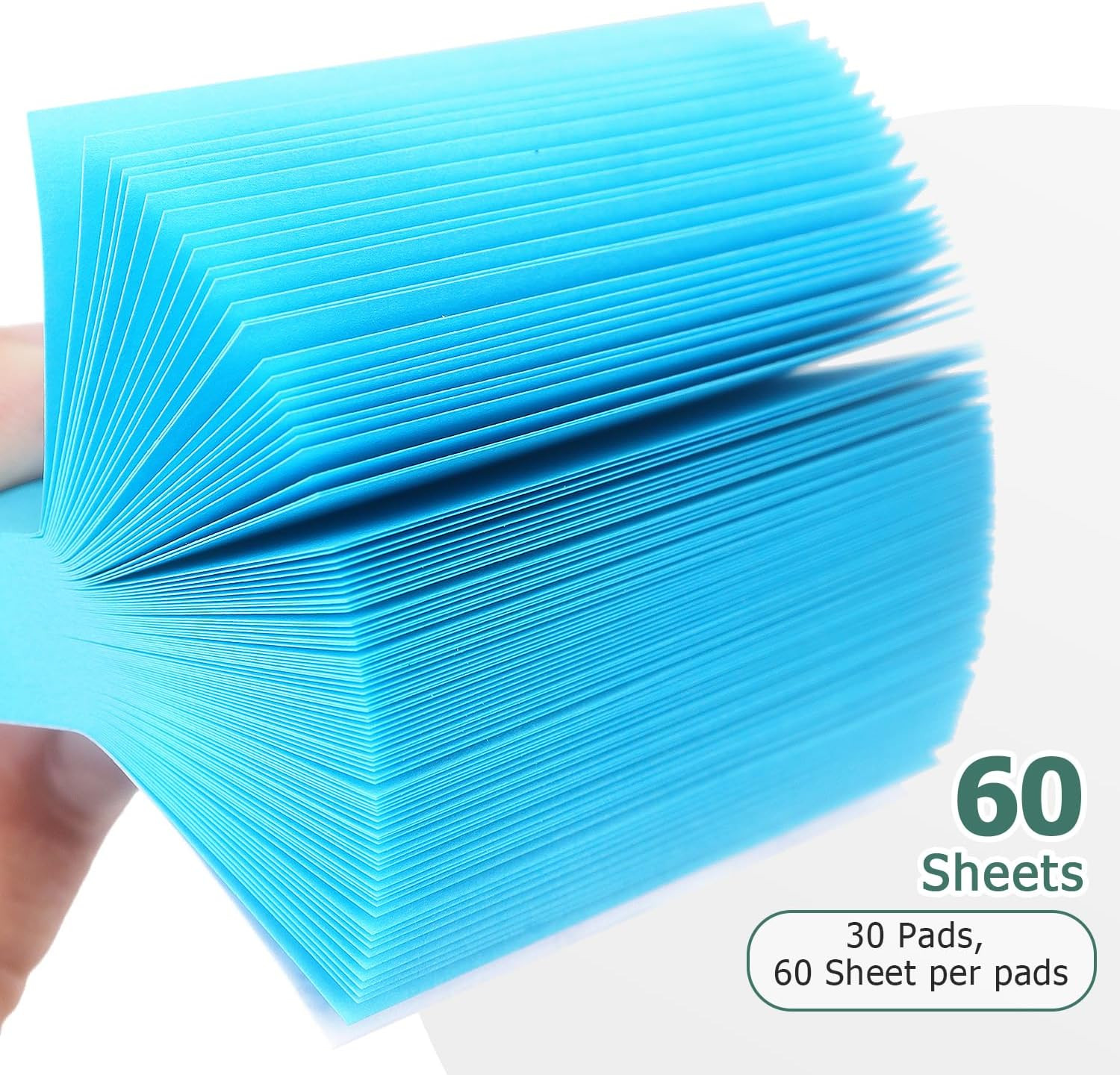 30 Pads Sticky Notes 1.5×2 Inch Self Stick Memo Pads 10 Bright Colors 60 Sheets