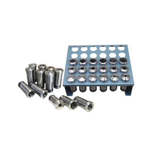 JET 650016 35 PIECE 5-C INCH SIZE COLLET SET 1/16″ TO 1-1/8″ BY 32NDS 5C COLLETS