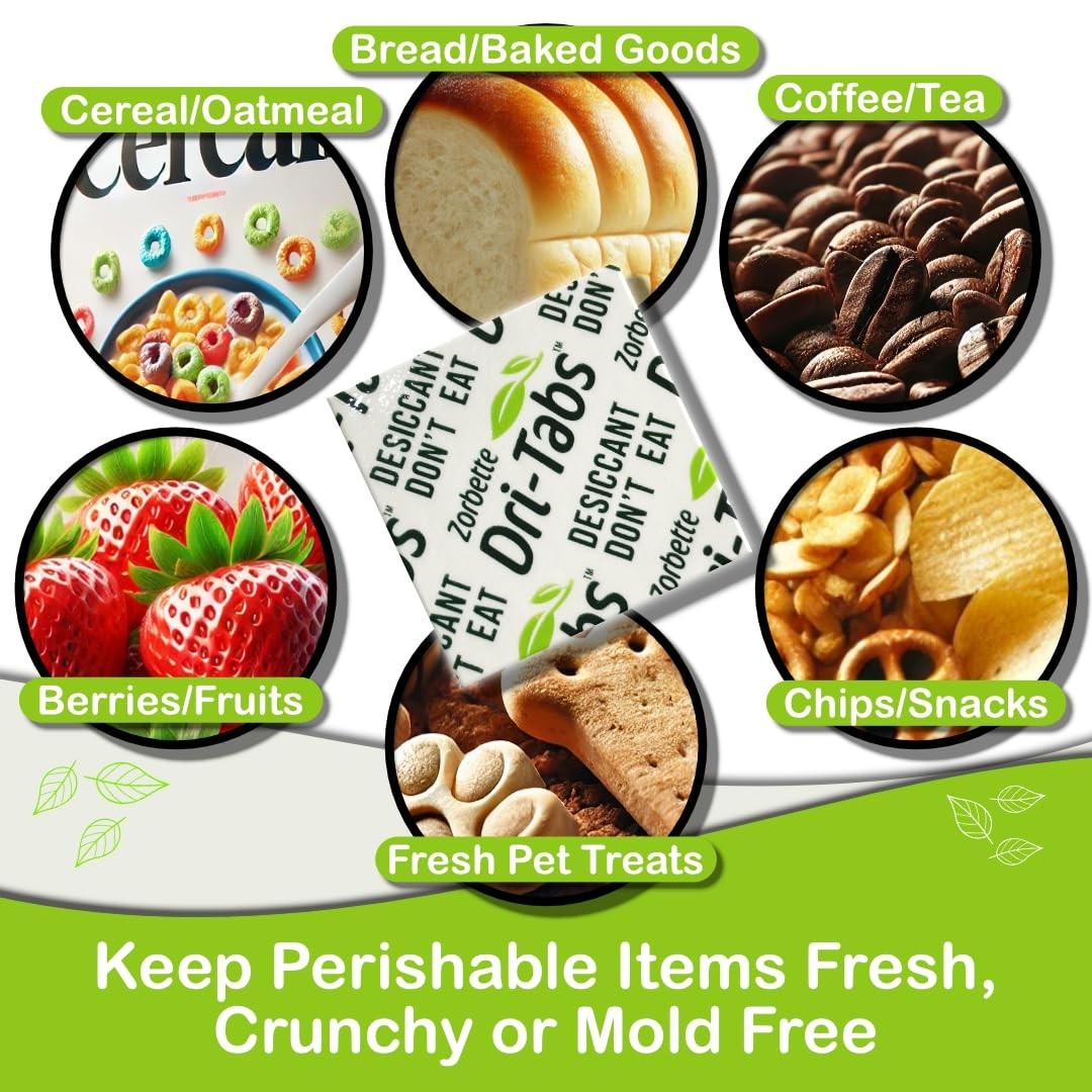 Eco-Friendly Desiccant for Longer Food Freshness