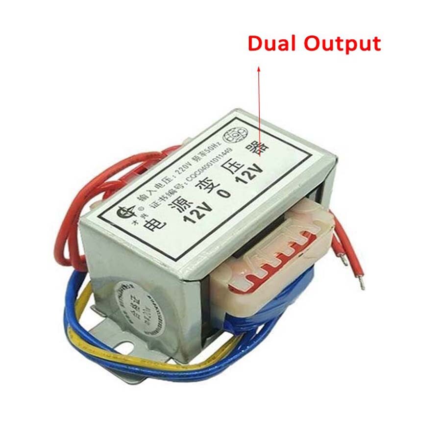 1W~100W Power Transformer AC 110V/220V/380V IN 6V-36V Out Single/ Dual Output