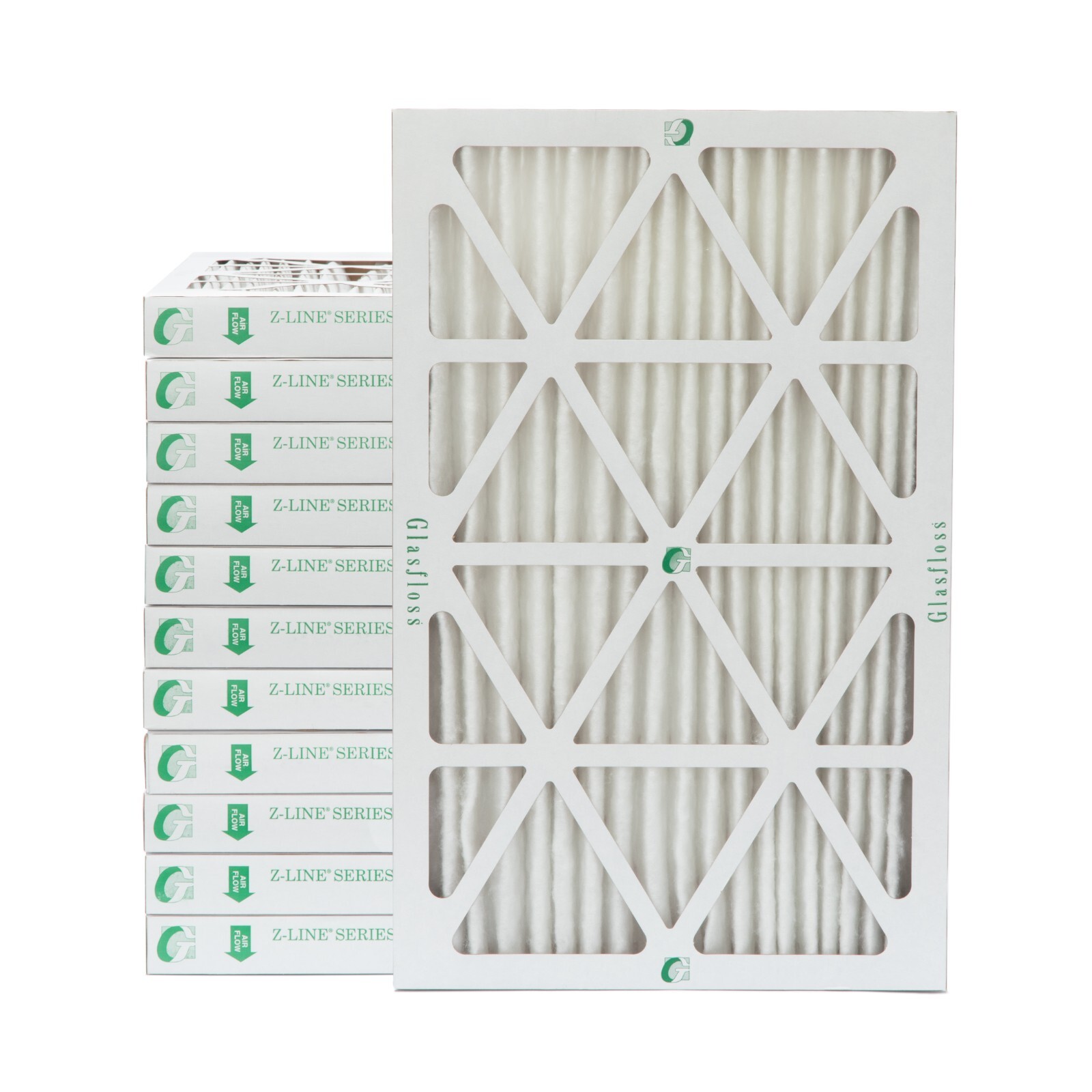 12x24x2 MERV 10 Pleated 2″ Inch Air Filters for Furnace & AC. 12 PACK.