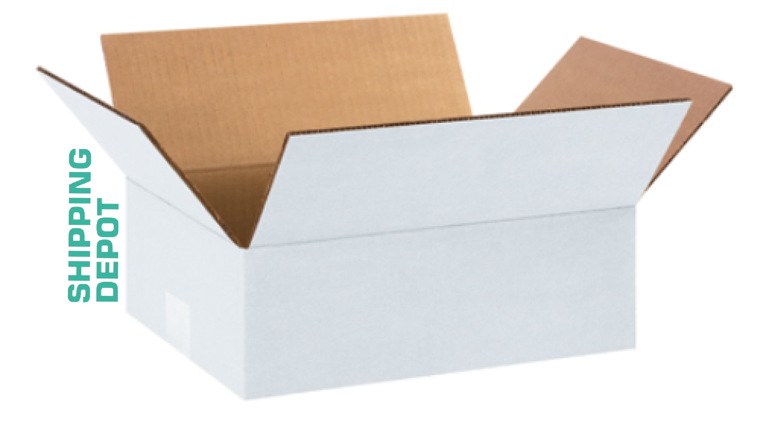 25 12x9x4″ Cardboard Corrugated Boxes White Great up to 65 lbs by Shipping Depot