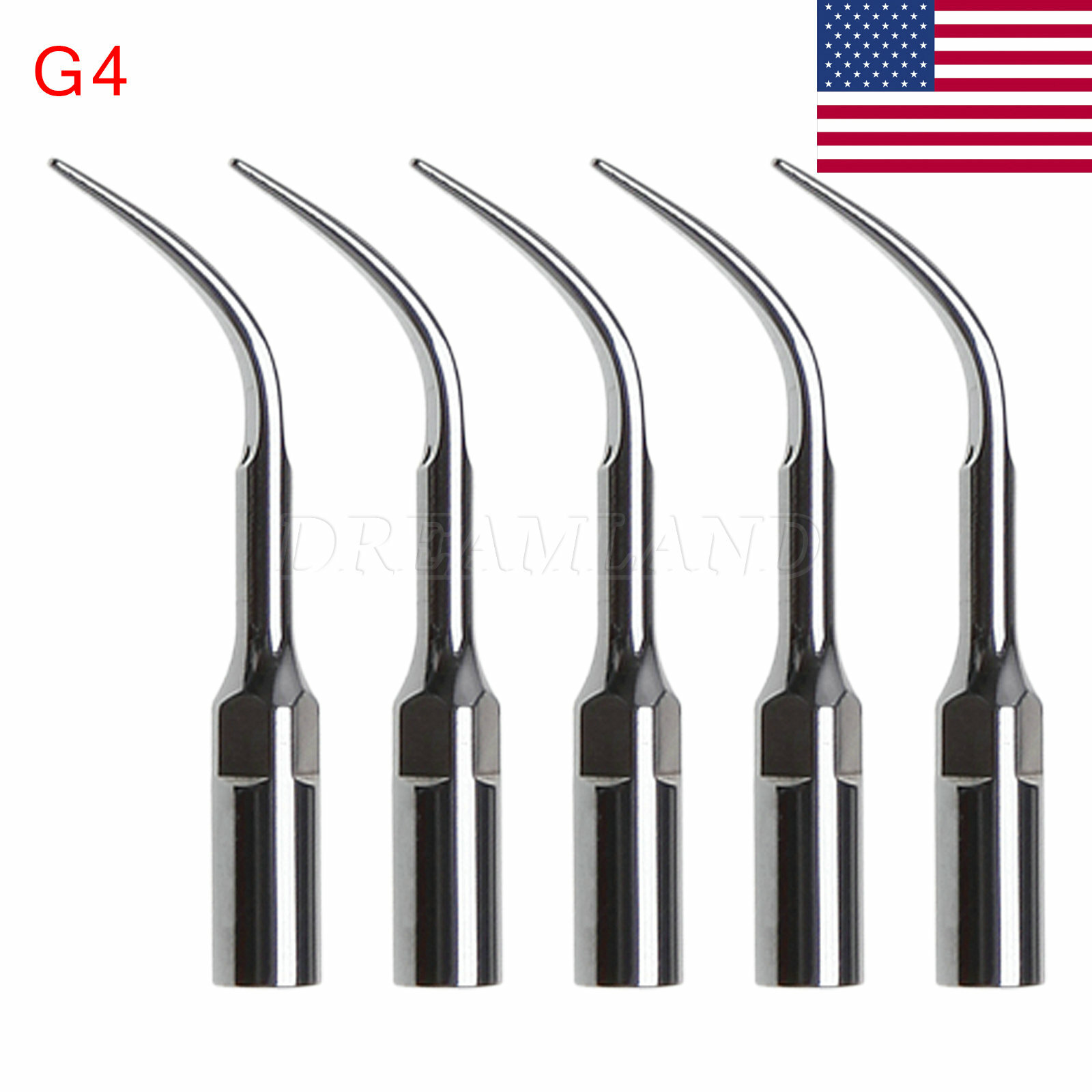 5* Dental Ultrasonic Scaler Tips For Cavitron EMS /DTE SATELEC G4/GD4