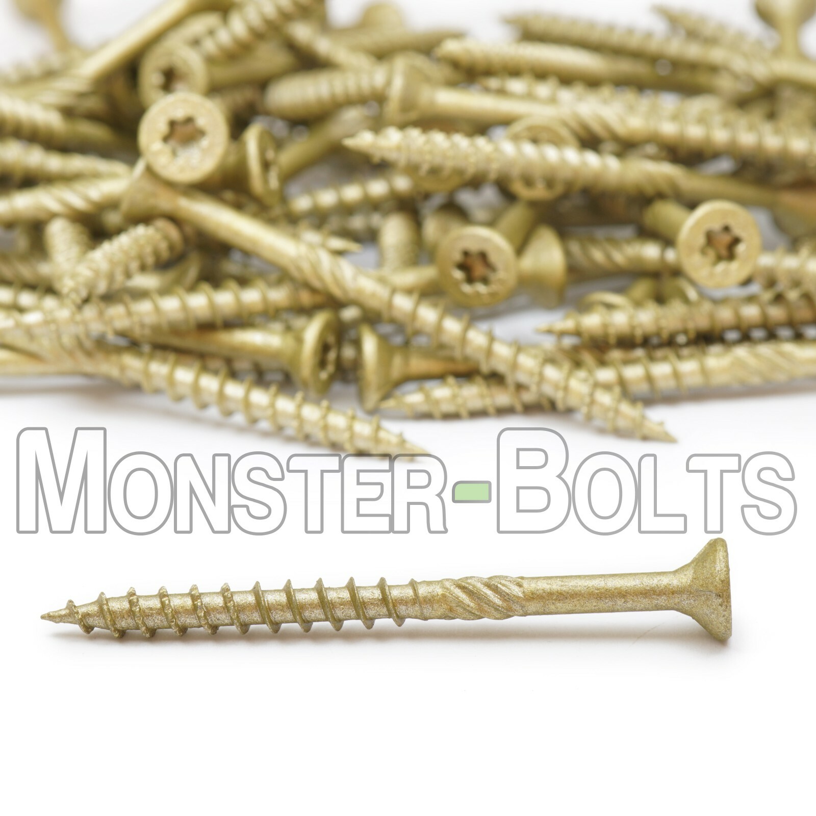 #10 Max Drive 6-Lobe Outdoor Wood Decking / Fencing Screws SKT Coating ACQ