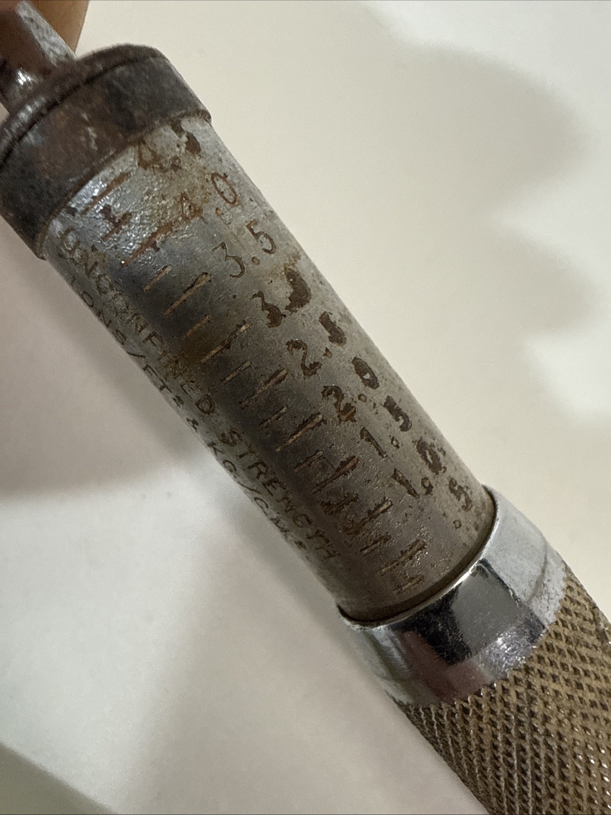 Vintage SoilTest CL-700 Pocket Penetrometer Tons/Foot Squared USA
