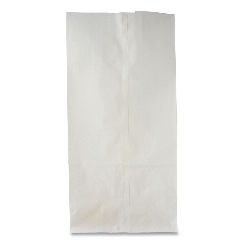 General GW10500 6.31 x 4.19 x 13.38 #10 Grocery Paper Bags, White (500/Bndl) New