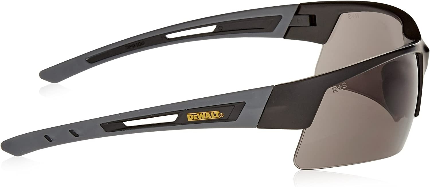 DeWalt CROSSCUT SMOKE GRAY Protective Safety Glasses UV Work Eyewear ANSI Z87+