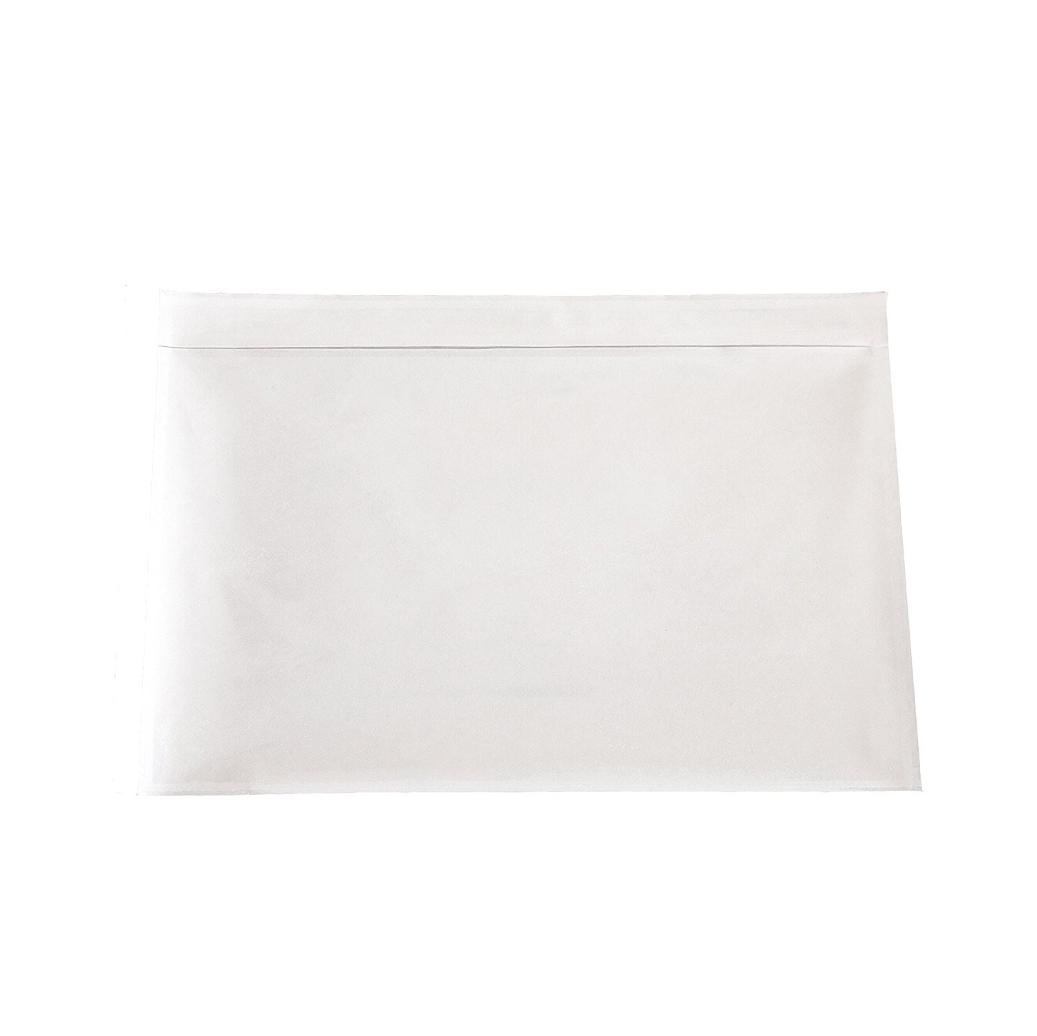 6×9 Clear Packing List Invoice Shipping Pouch Envelope Top Loading Self Adhesive