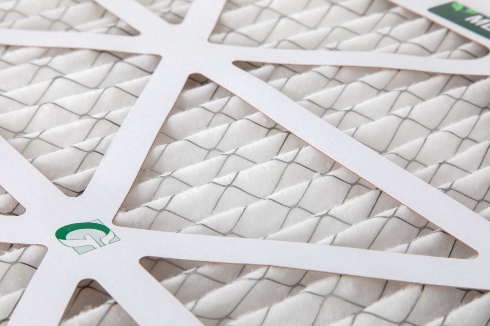 20x25x2 MERV 13 Pleated AC Furnace Air Filters by Glasfloss. 4 Pack