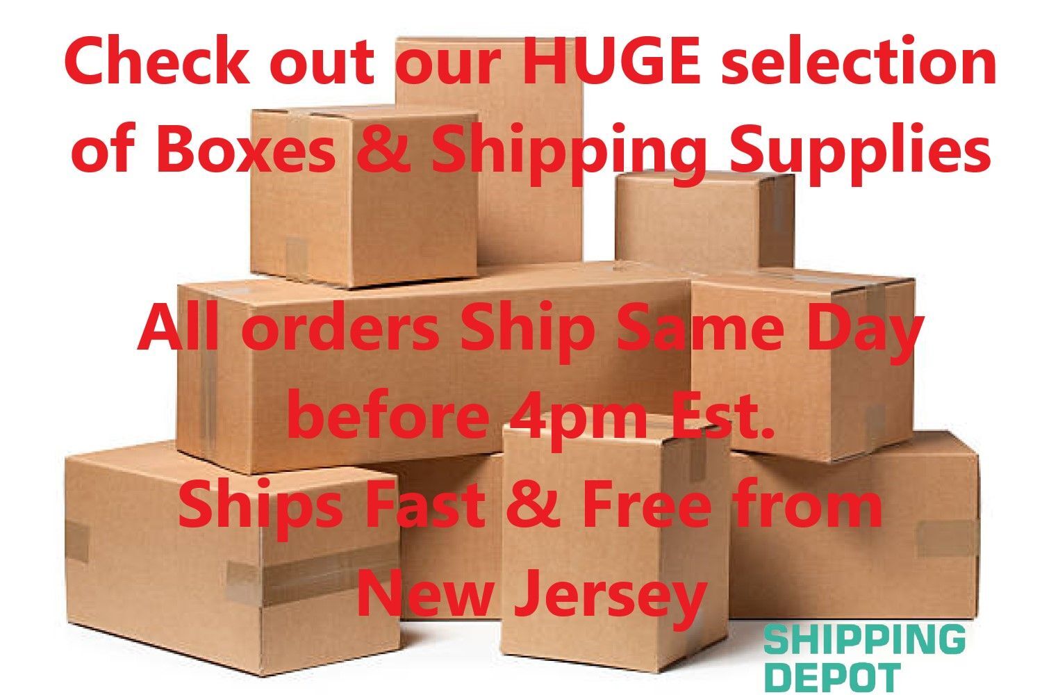 25 Pack of 4x3x2 White Corrugated Shipping Mailer Packing Box Boxes 4″ x 3″ x 2″