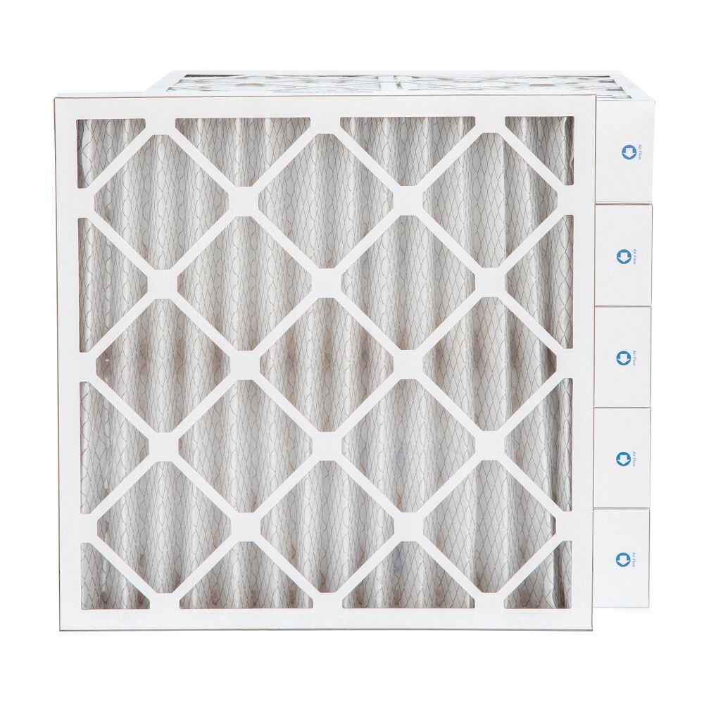 24x24x4 MERV 8 Pleated AC Furnace Air Filters. 6 Pack (Actual Depth: 3-3/4″)